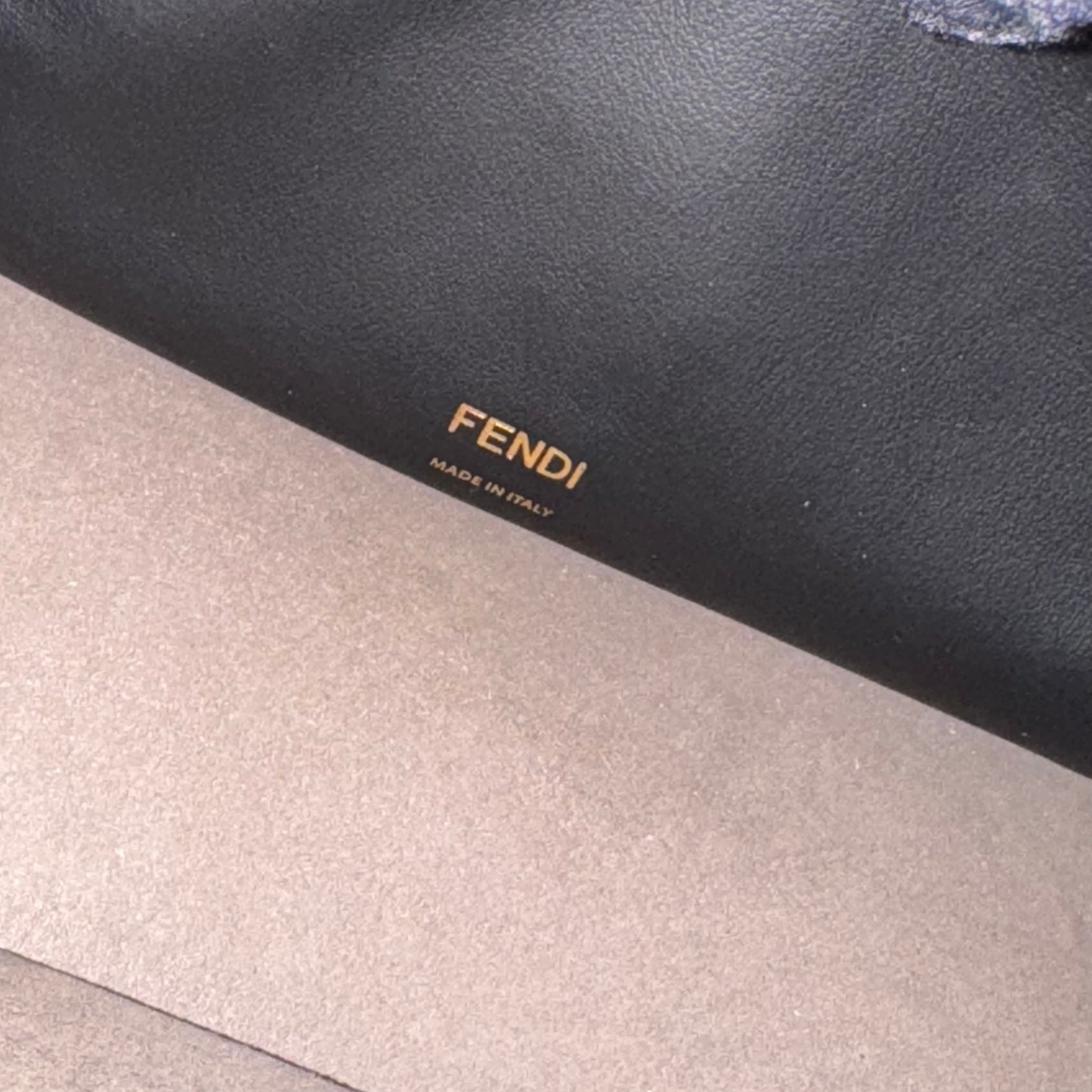 Flip Grace Tote Leather with Zucca Embossed Detail Regular