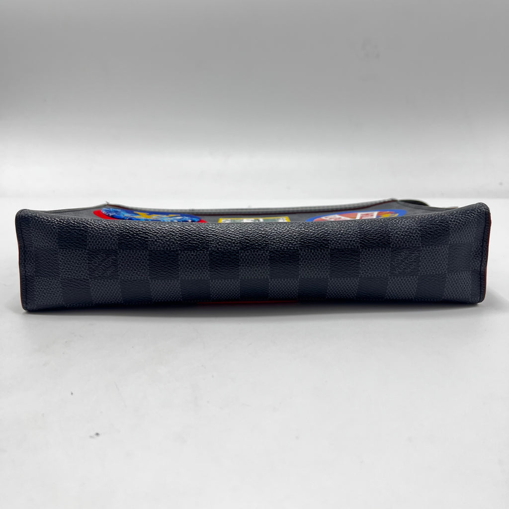 Damier Graphite Pochette Voyage MM Clutch Bag - twins