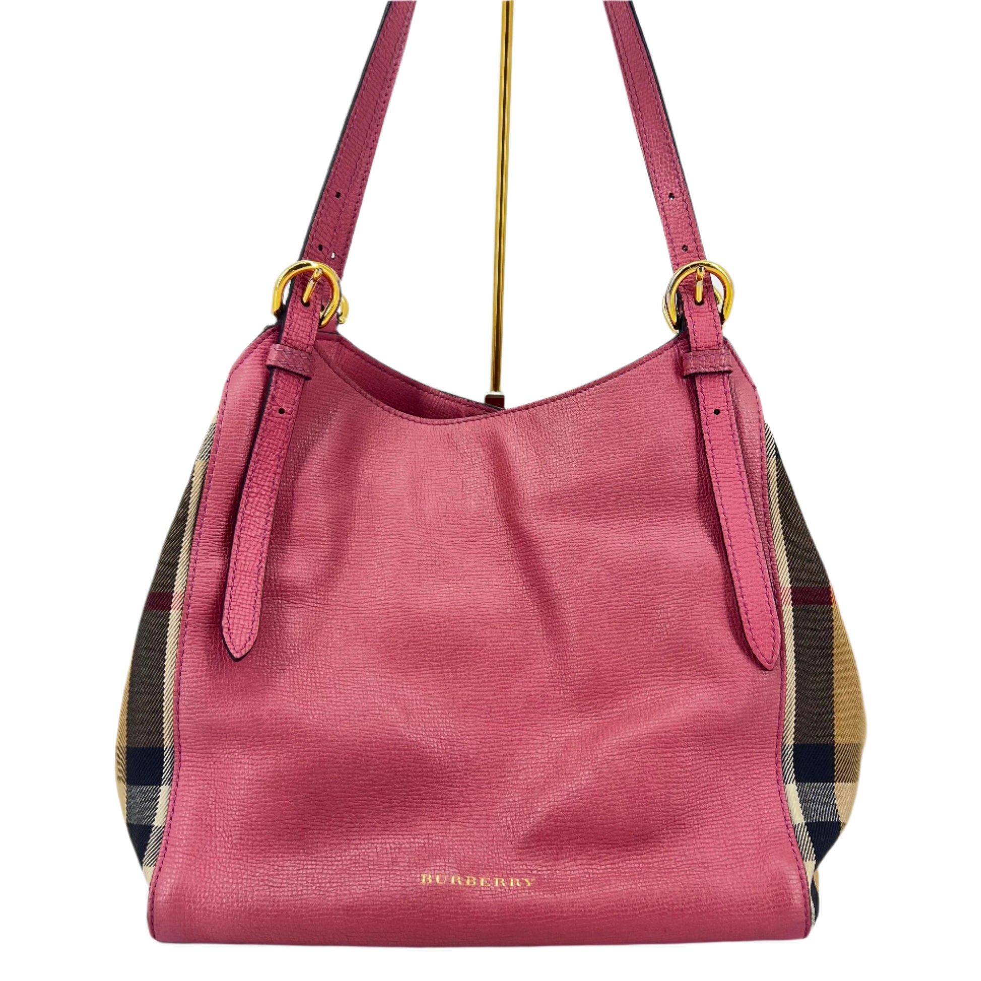 Canterbury Tote House Check Canvas Small Twins