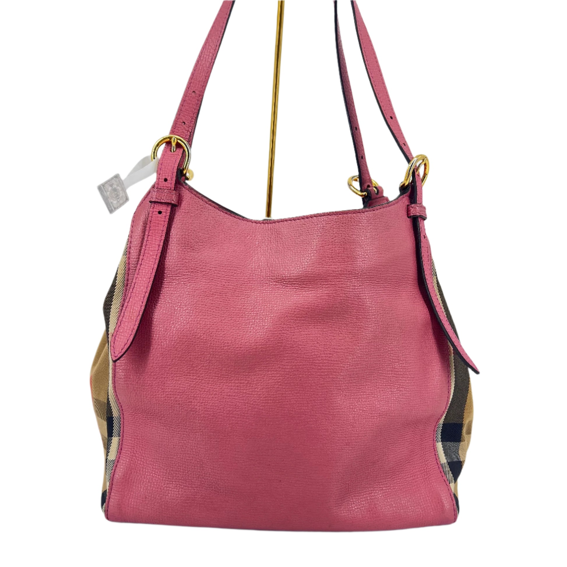 Canterbury Tote House Check Canvas Small Twins