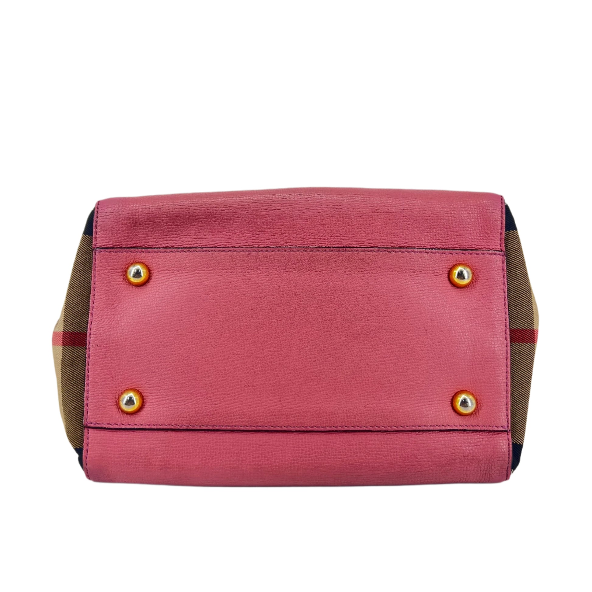 Canterbury Tote House Check Canvas Small Twins