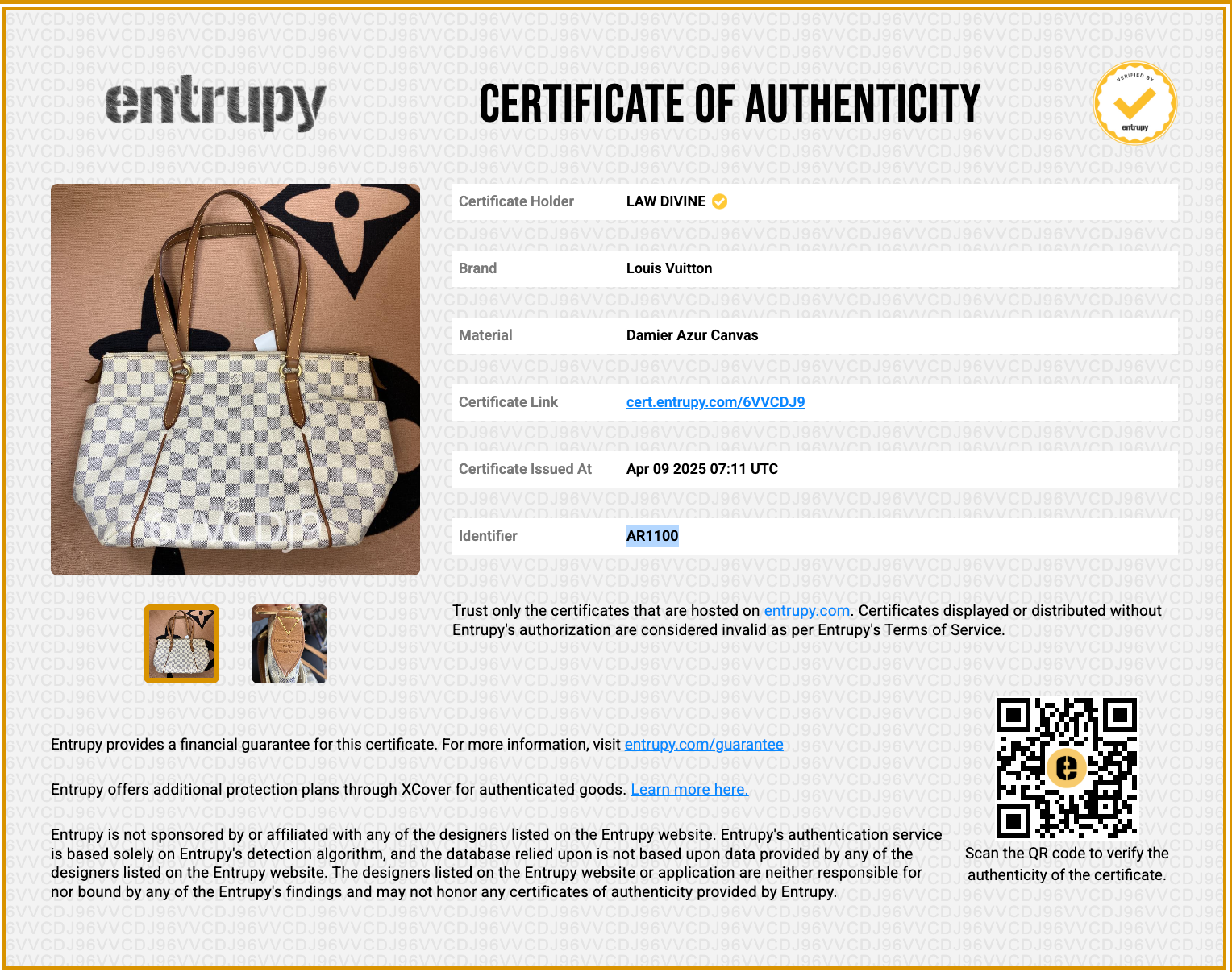 Totally Handbag Damier PM