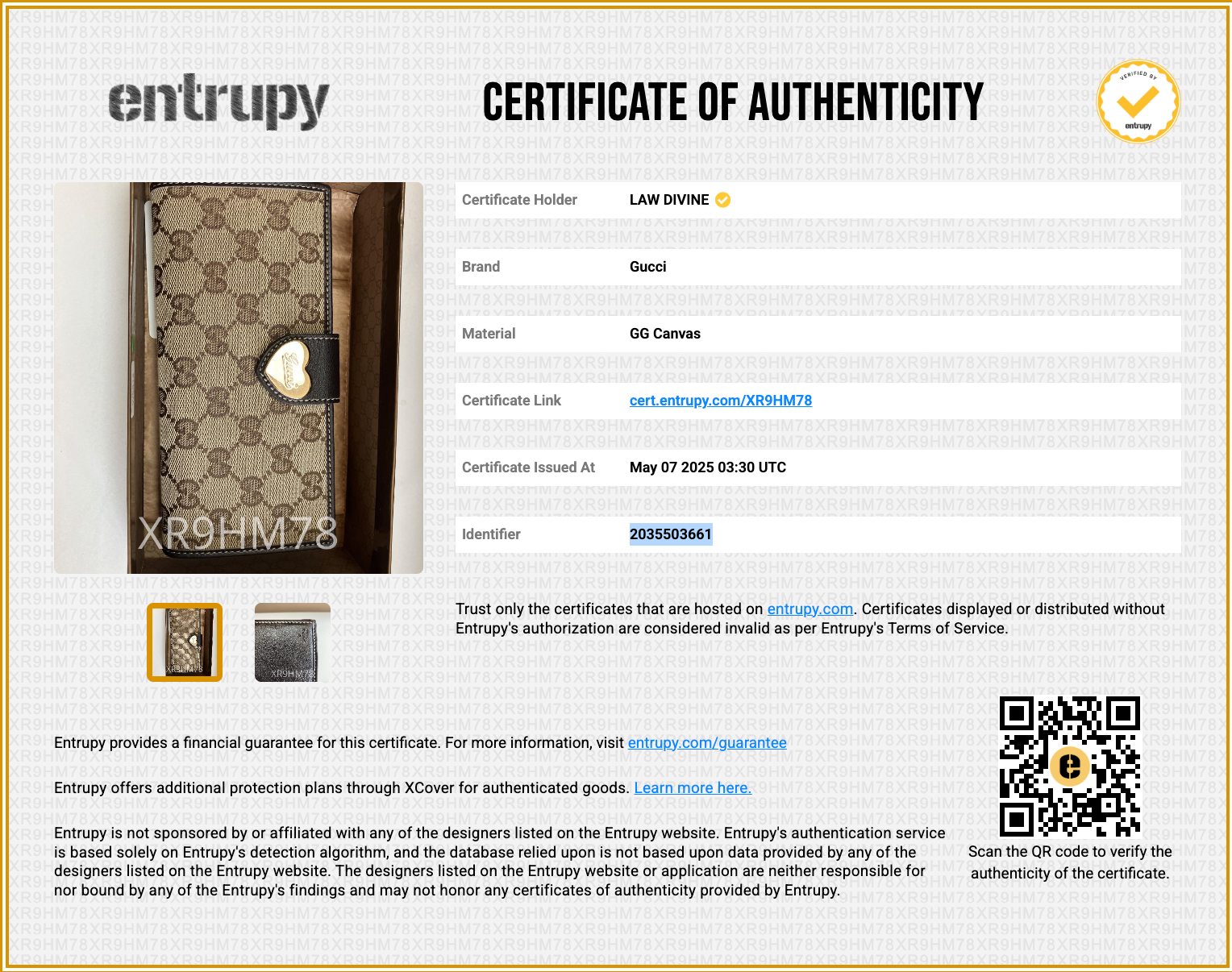 Monogram Heart Continental Wallet Brown
