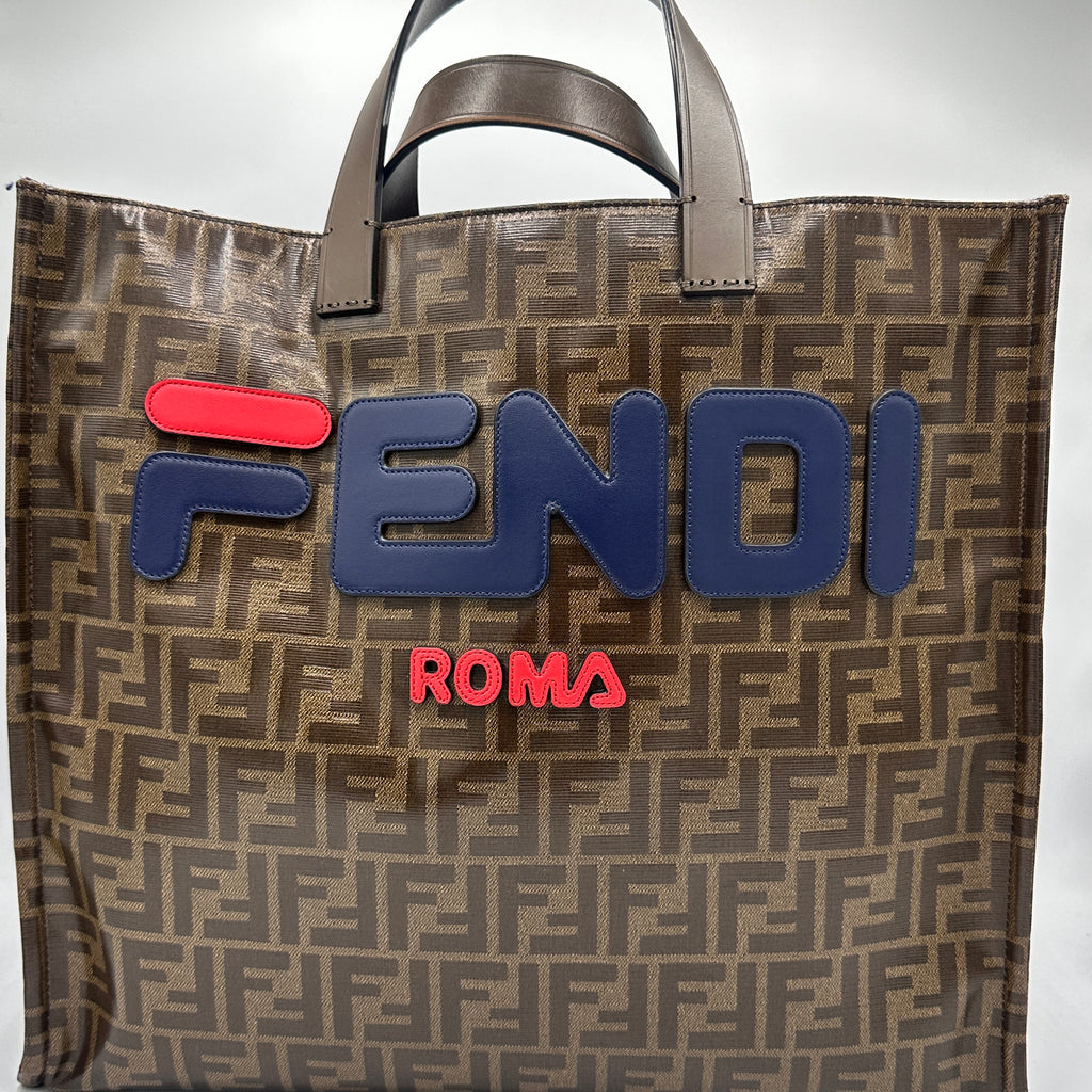 Fila Zucca Logo Mania Shopper Tote