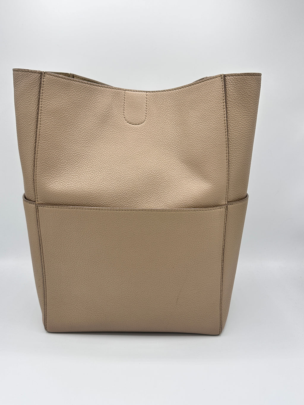 Twisted Cabas Tote Leather