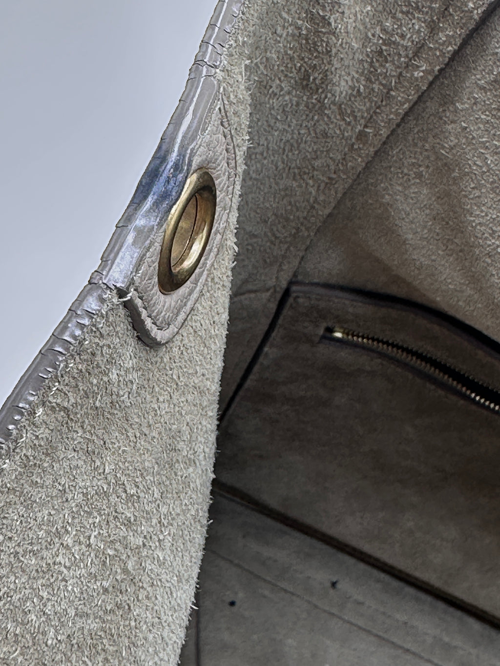 Twisted Cabas Tote Leather