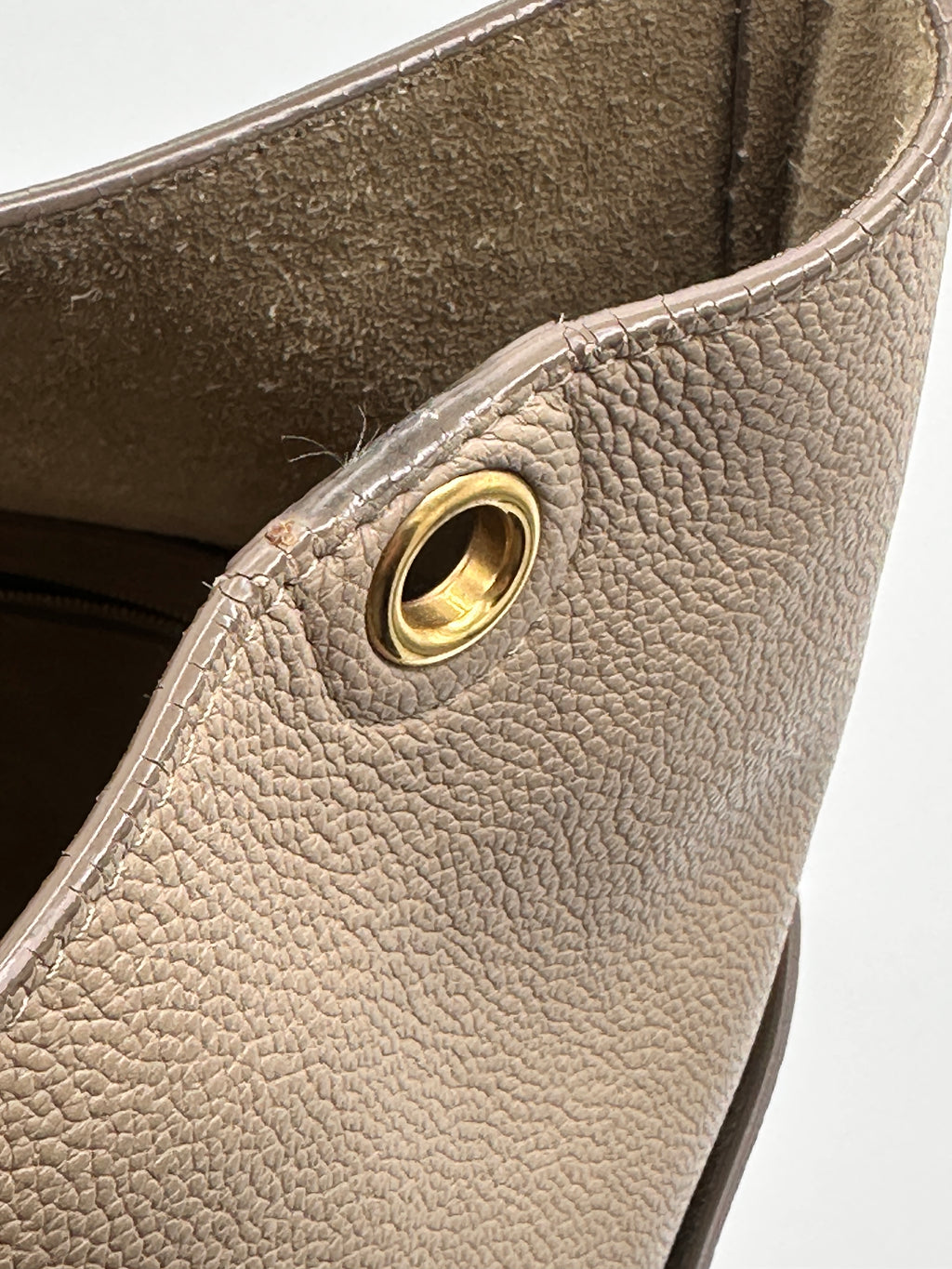 Twisted Cabas Tote Leather