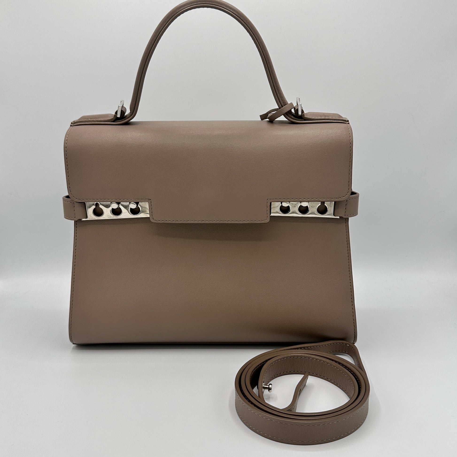 Tempete Top Handle Bag Leather MM