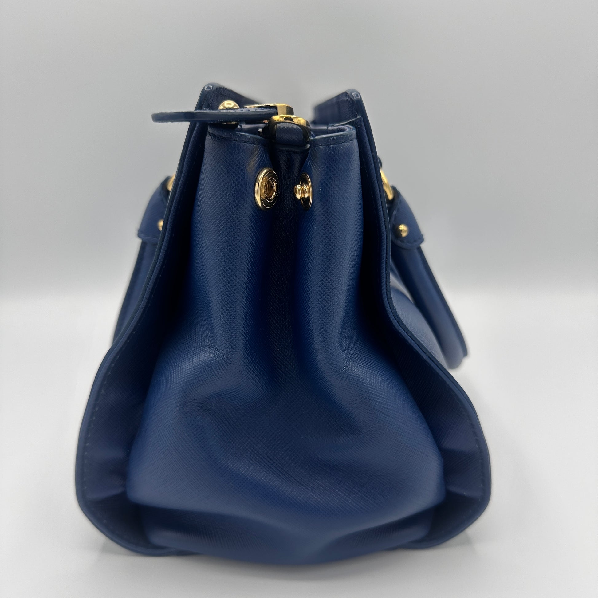 Salvatore Double Gancio Leather Tote