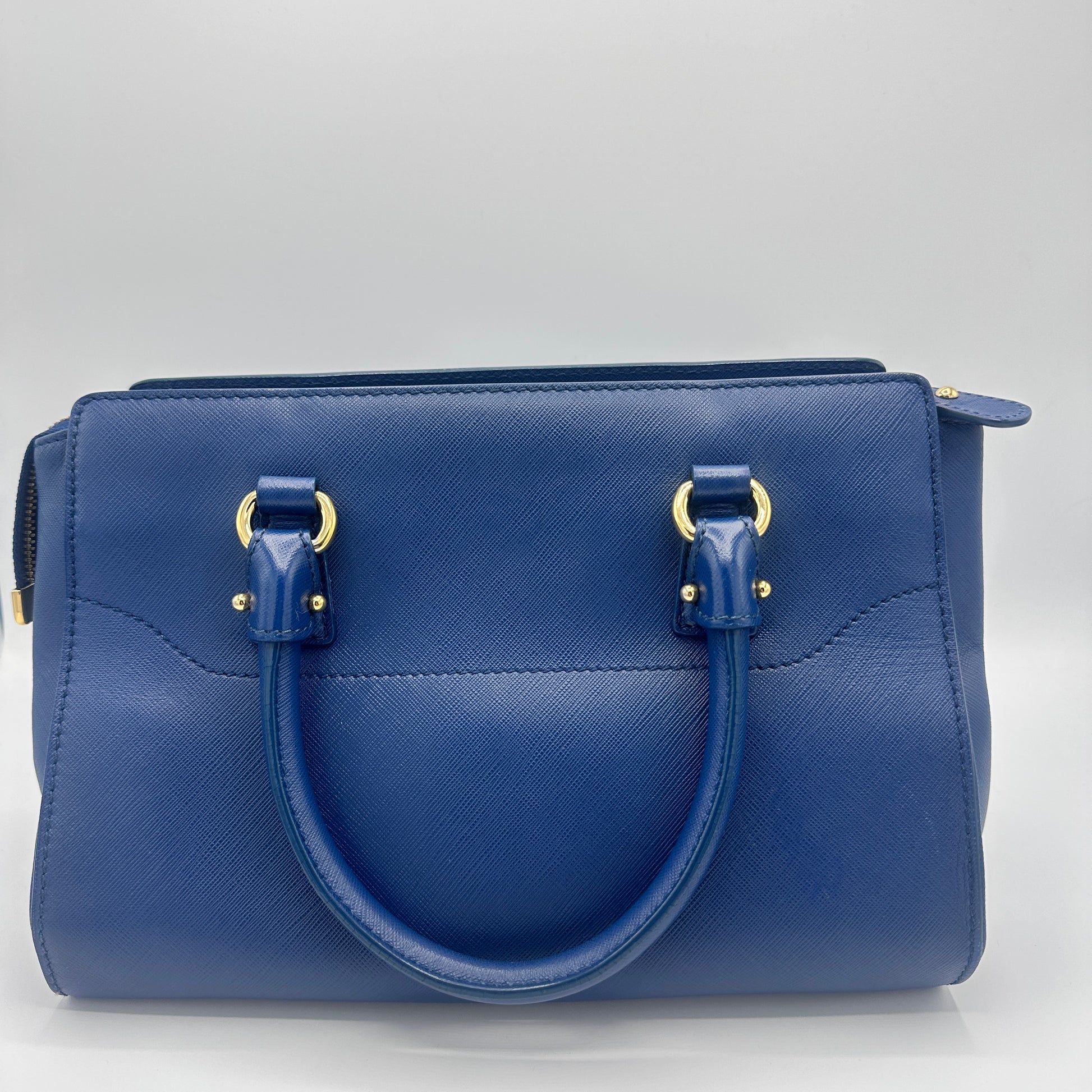Salvatore Double Gancio Leather Tote
