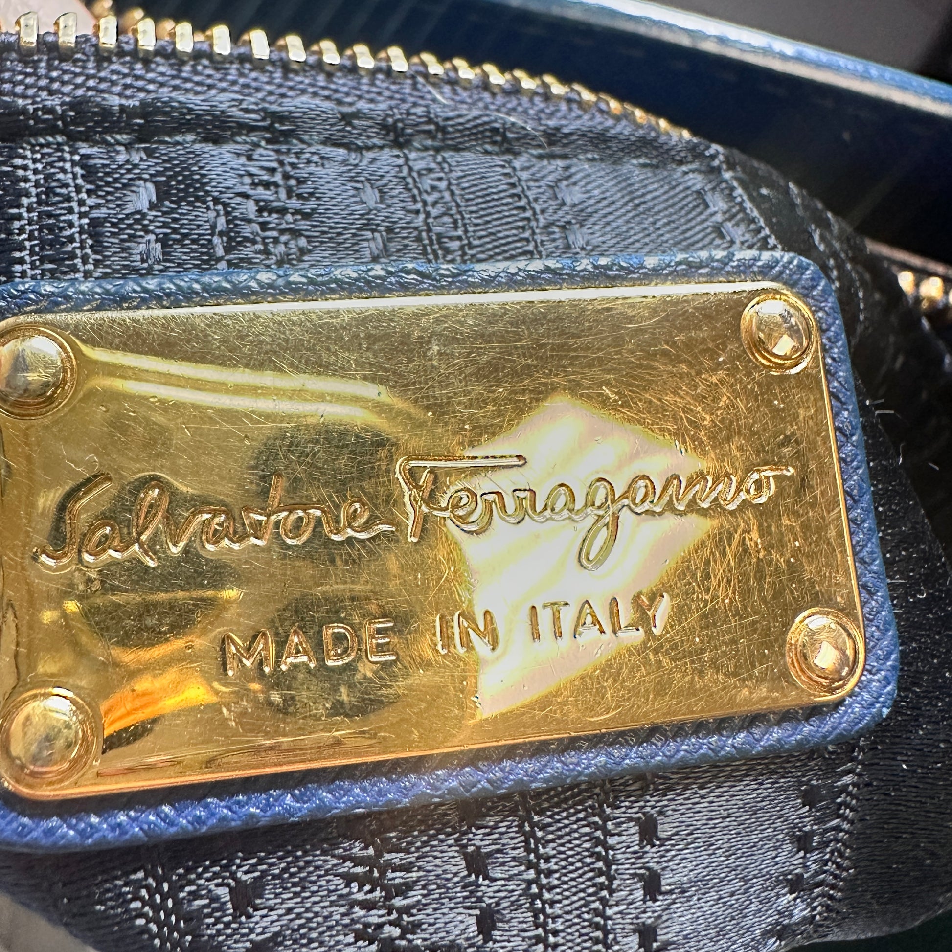 Salvatore Double Gancio Leather Tote