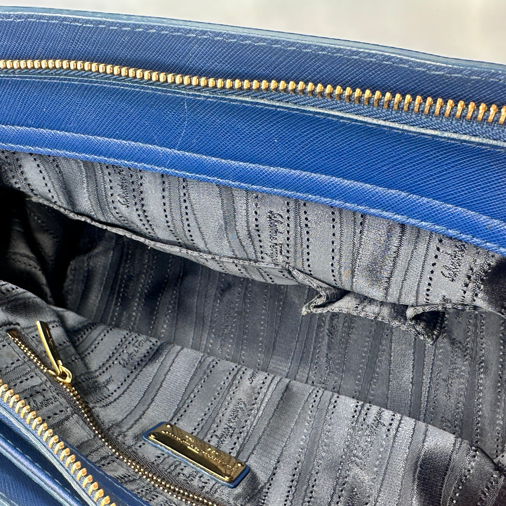 Salvatore Double Gancio Leather Tote