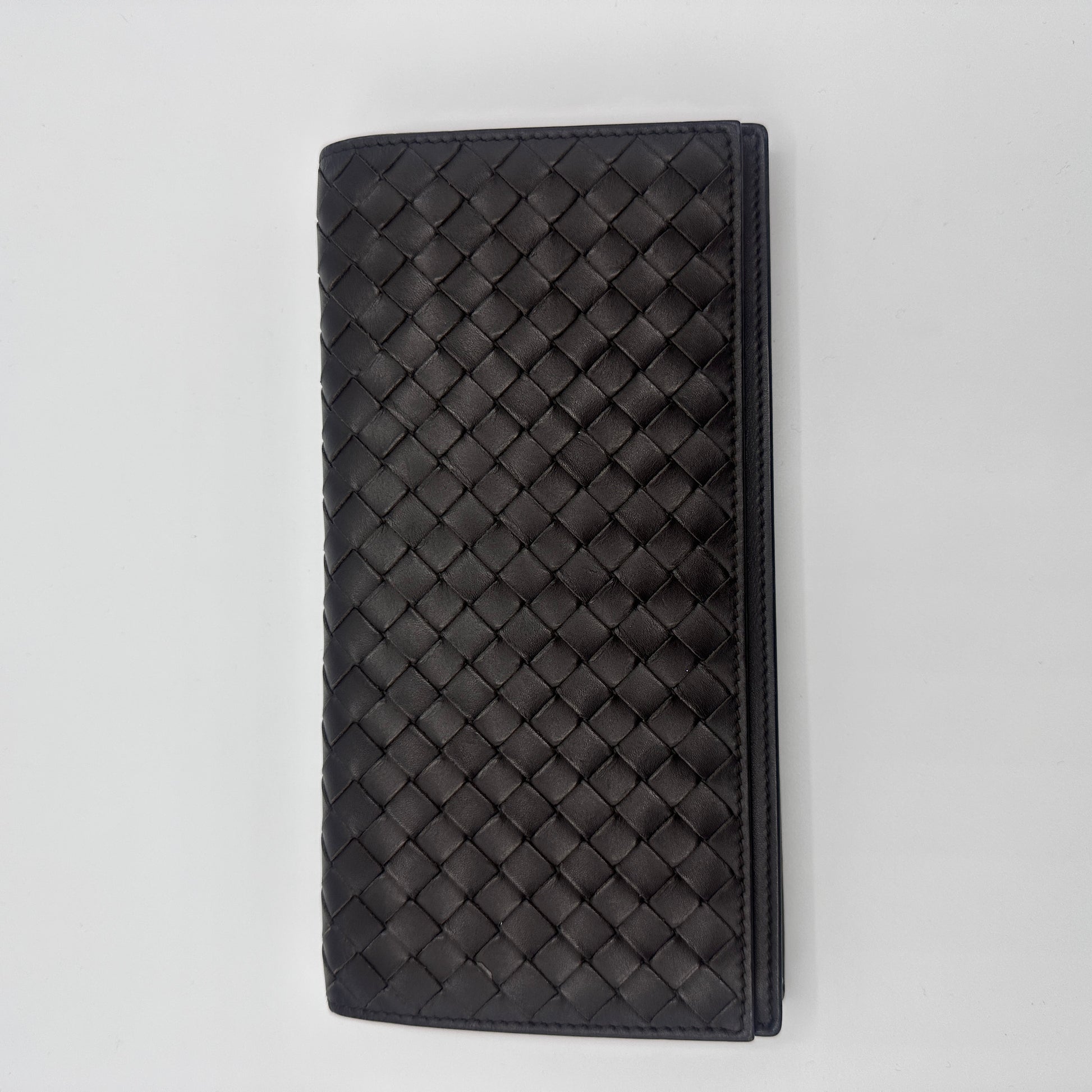 Intrecciato Large Flap Wallet
