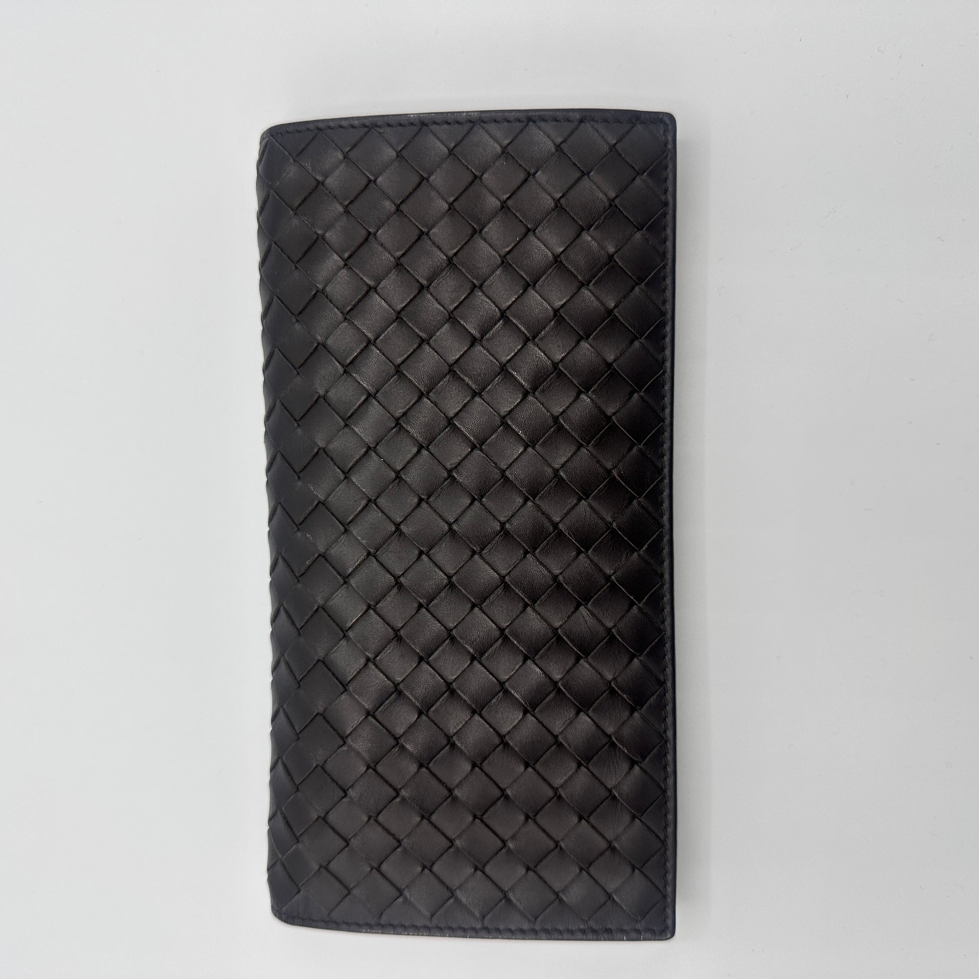 Intrecciato Large Flap Wallet