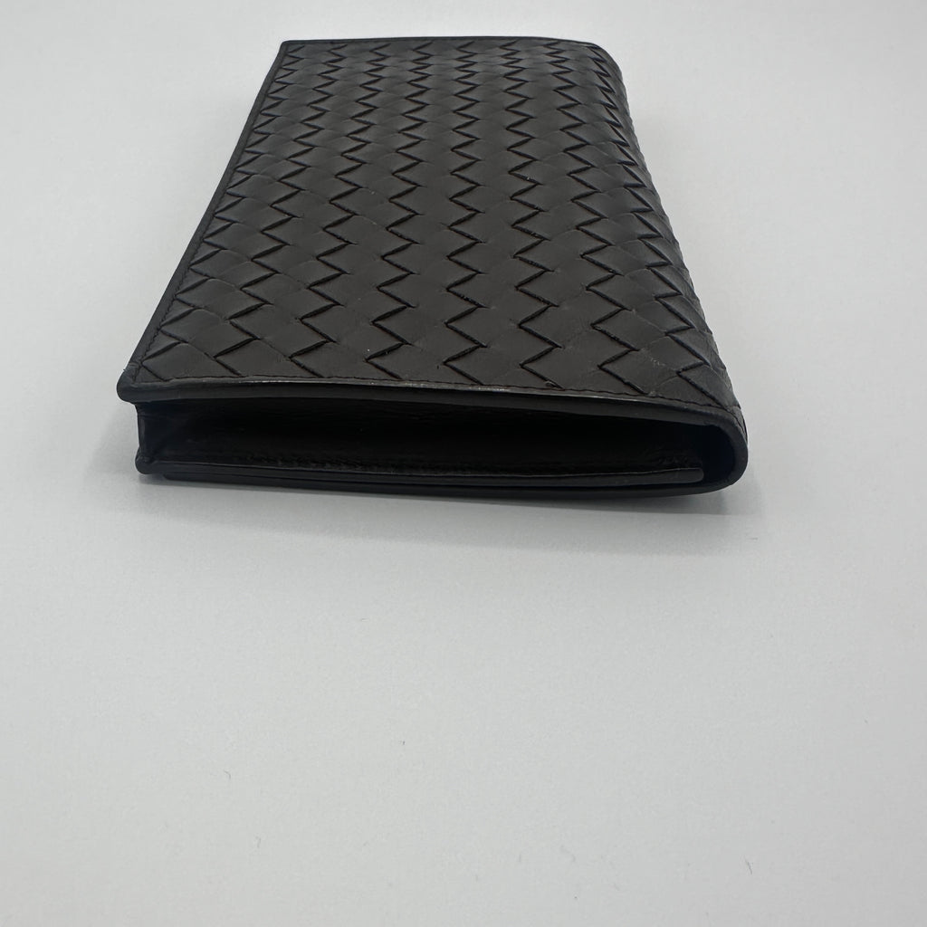 Intrecciato Large Flap Wallet