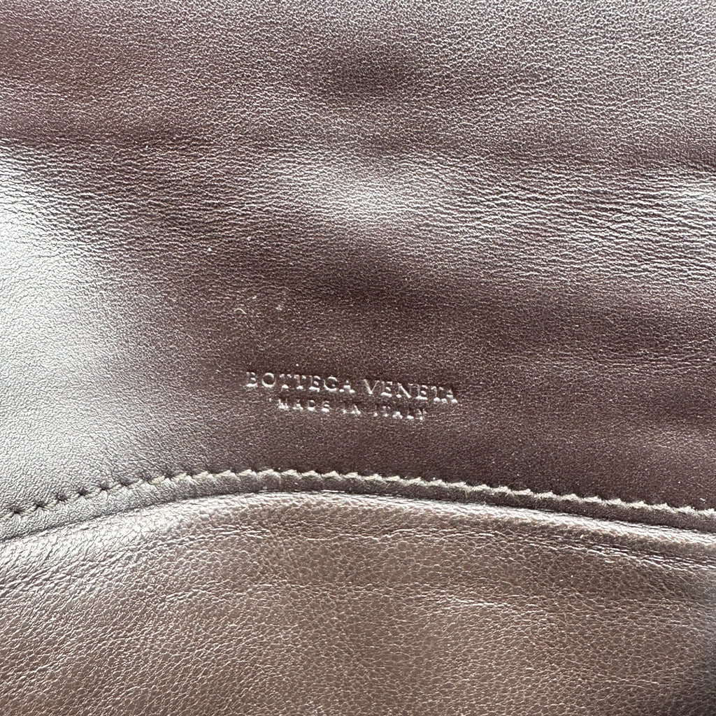 Intrecciato Large Flap Wallet
