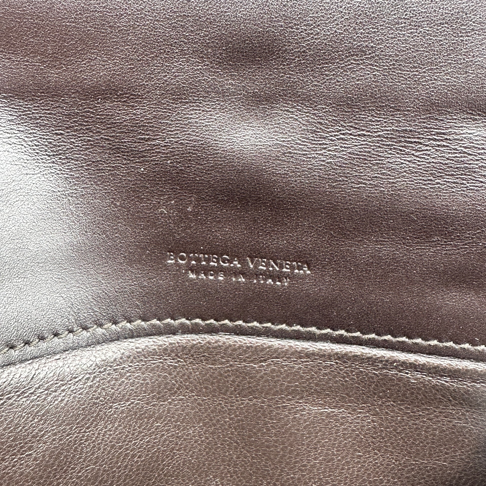 Intrecciato Large Flap Wallet