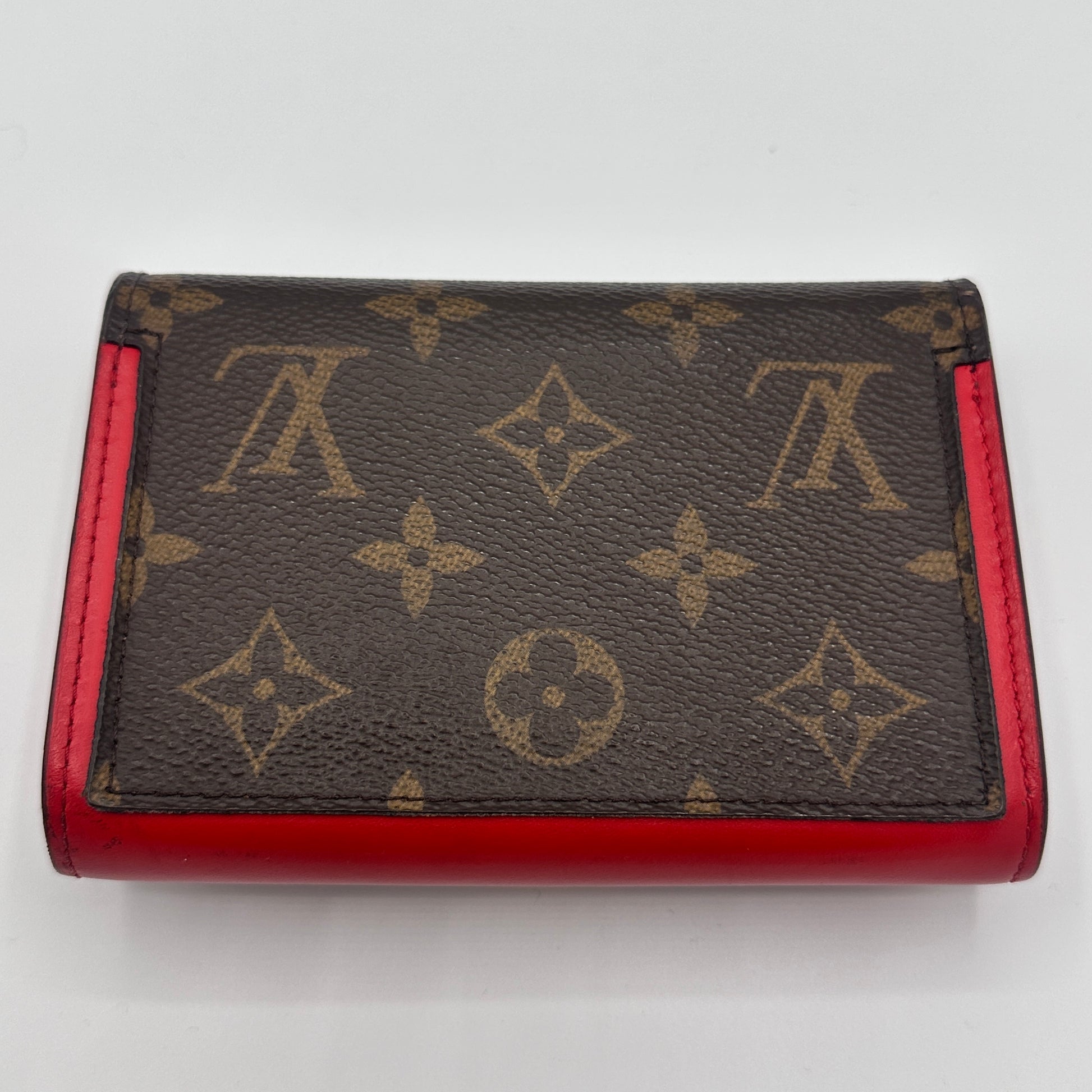 2019 LV Monogram Flore Compact Wallet