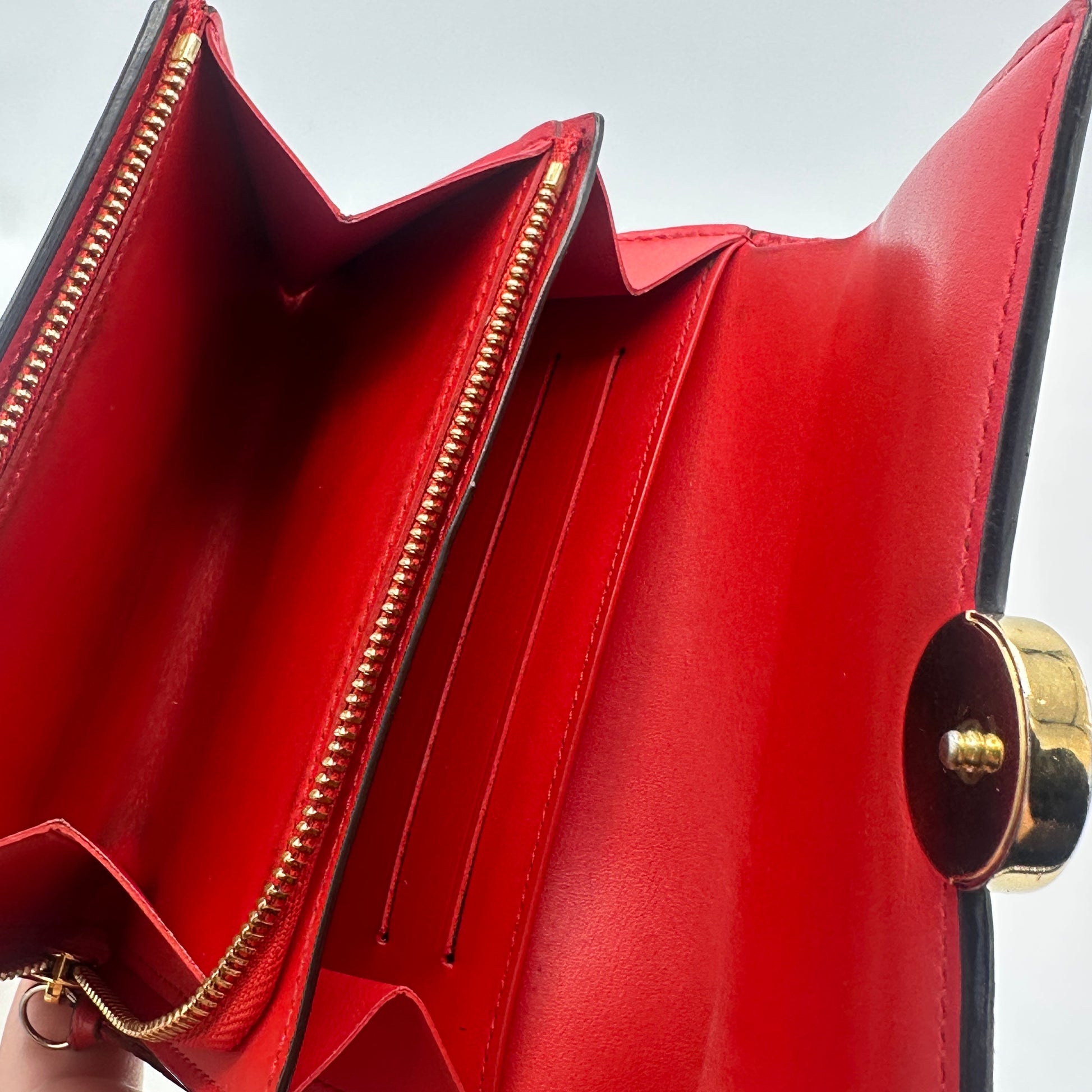 2019 LV Monogram Flore Compact Wallet