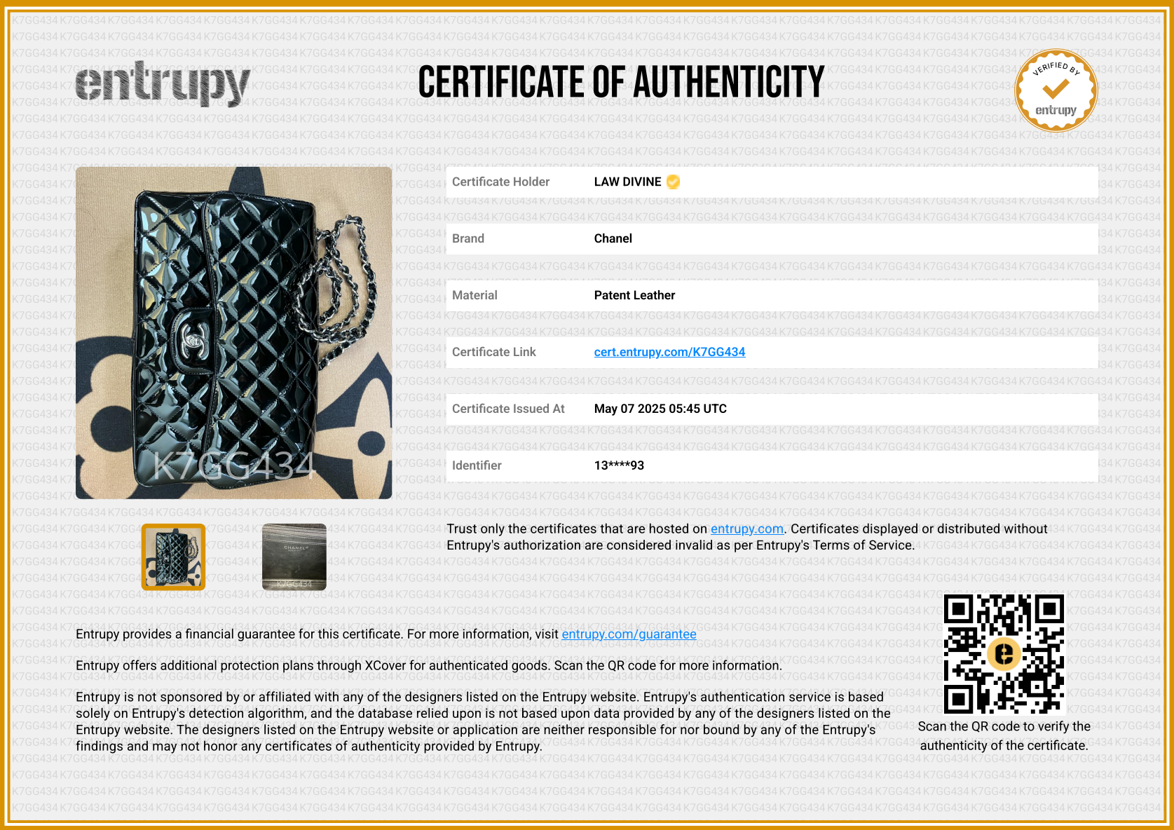 Classic Double Flap Bag Quilted Patent Jumbo  vbm