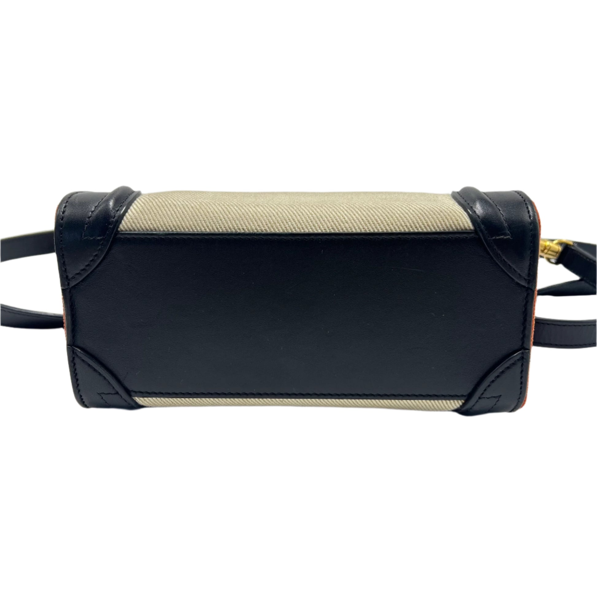 Luggage Bag Grainy Leather nano twins