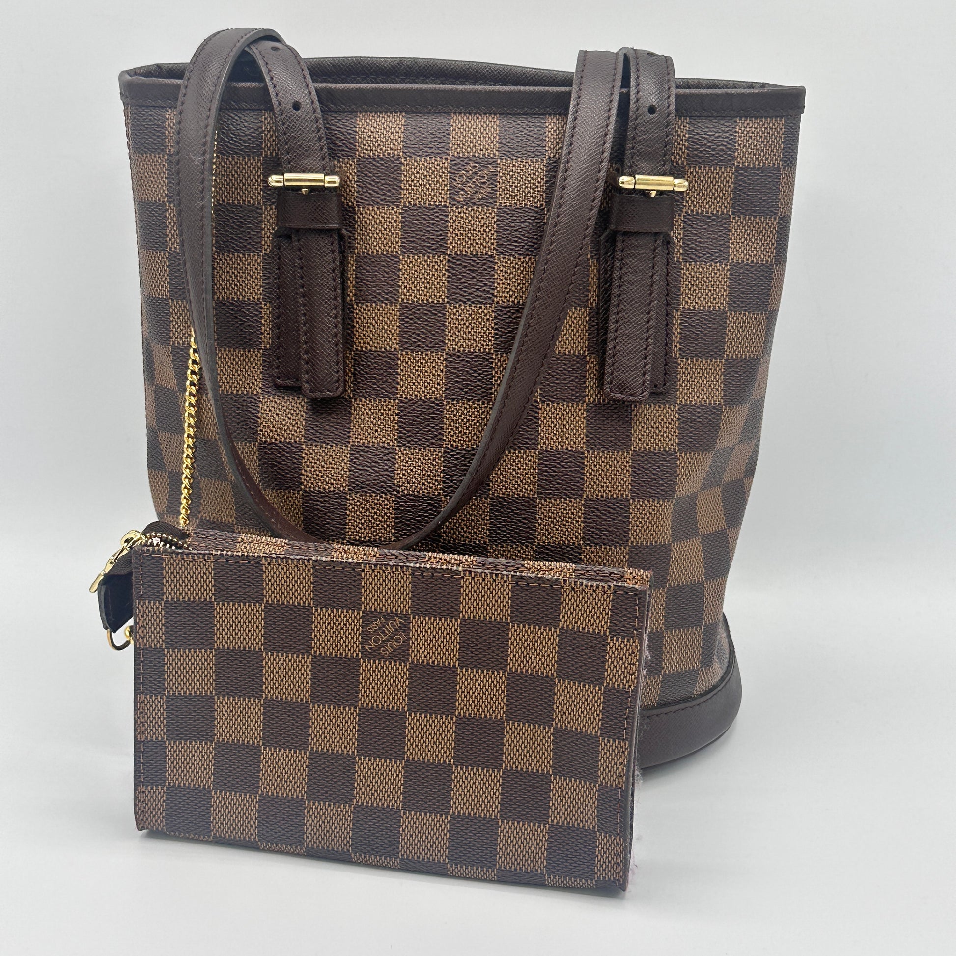 Damier Ebene Marais Bucket 23