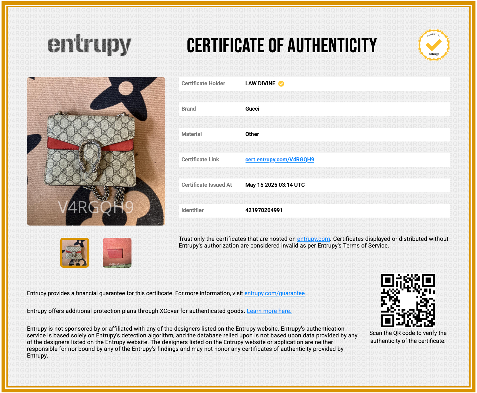 GG Supreme Monogram Suede Mini Dionysus Shoulder Bag Beige Ebony Vulcanic Red
