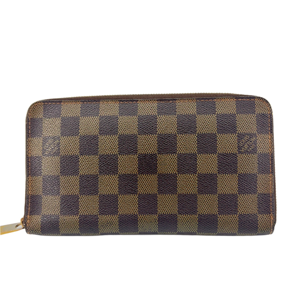 Zippy Organizer Damier Wallet Twins