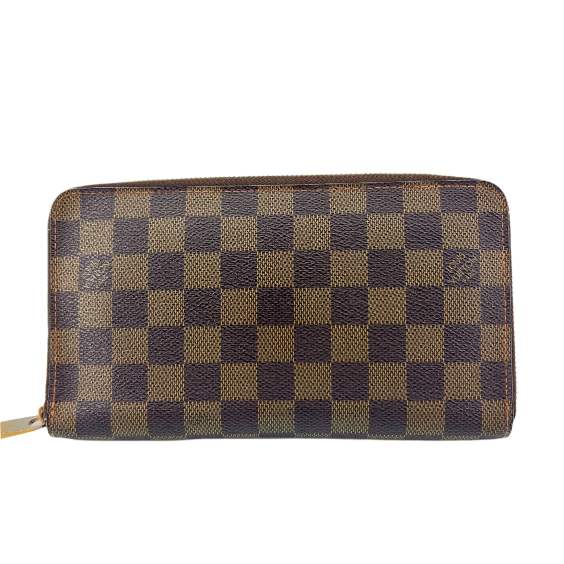 Zippy Organizer Damier Wallet Twins