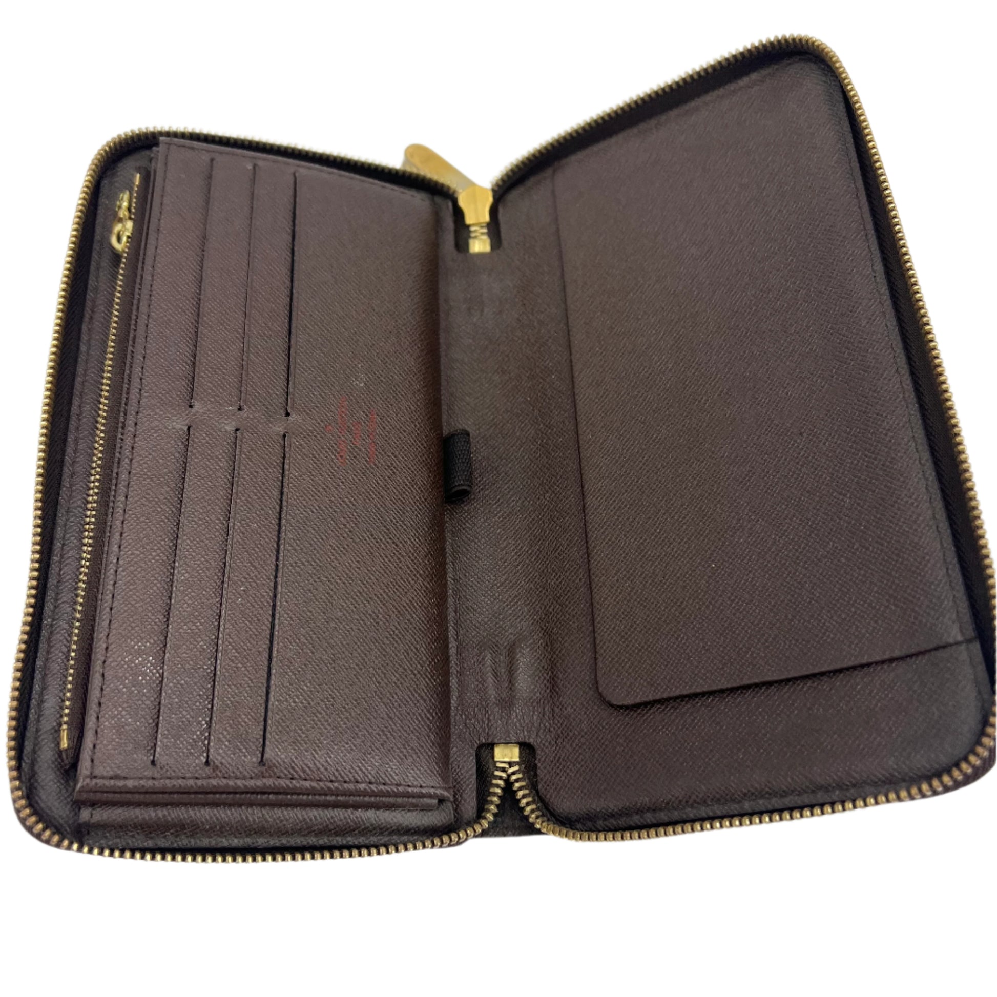 Zippy Organizer Damier Wallet Twins