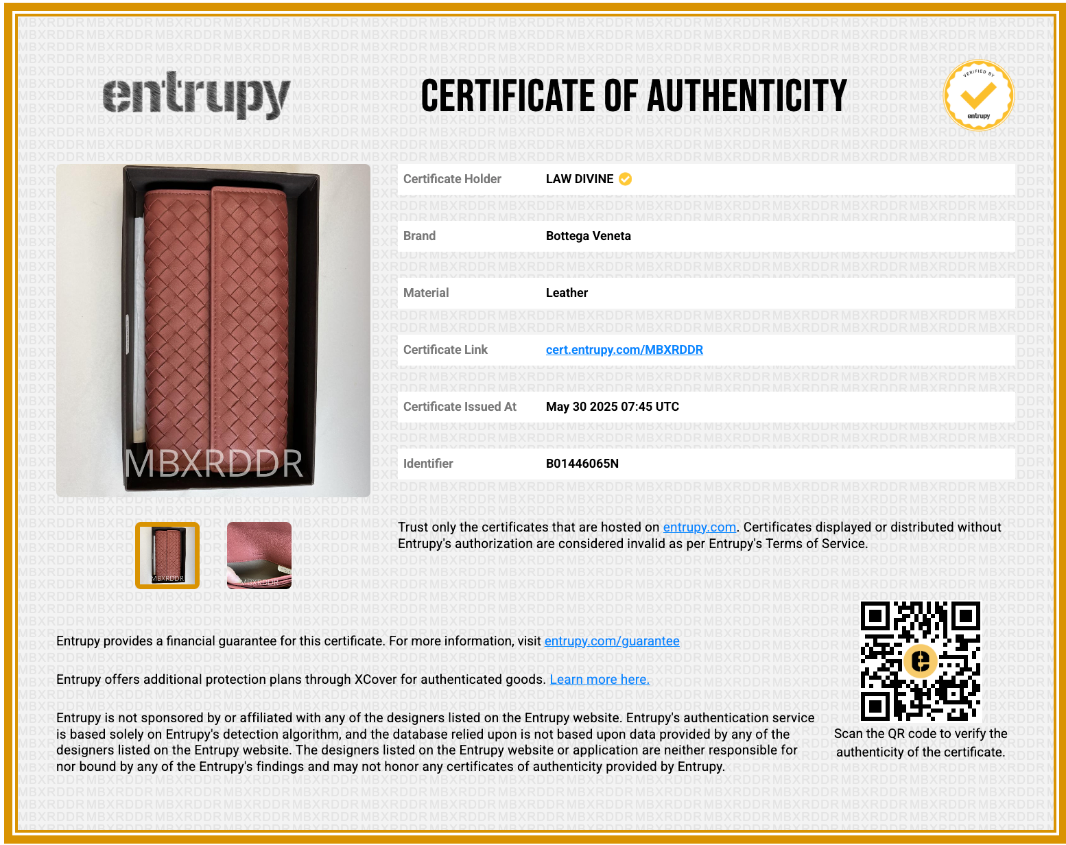 Nappa Intrecciato Continental Wallet Pompei