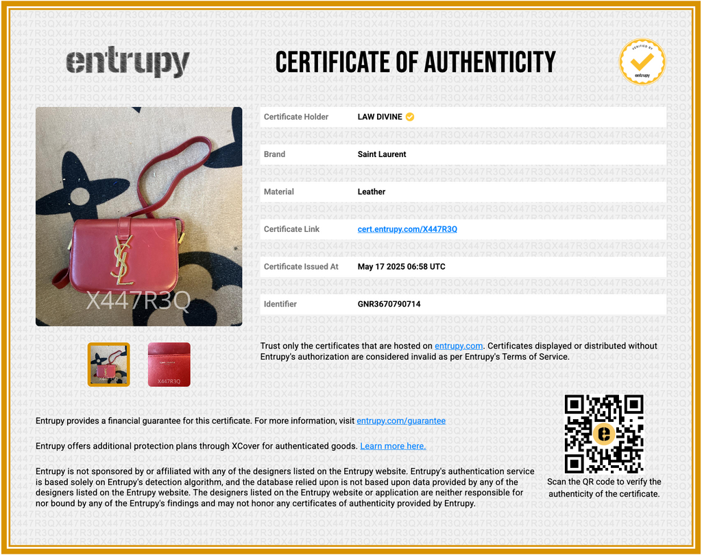 Classic Monogram Universite Bag Leather Small