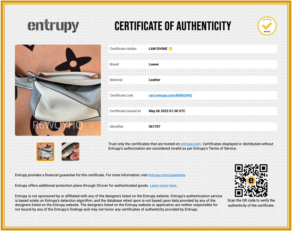 Calfskin Medium Puzzle Bag Aqua Light Blue Stone Blue