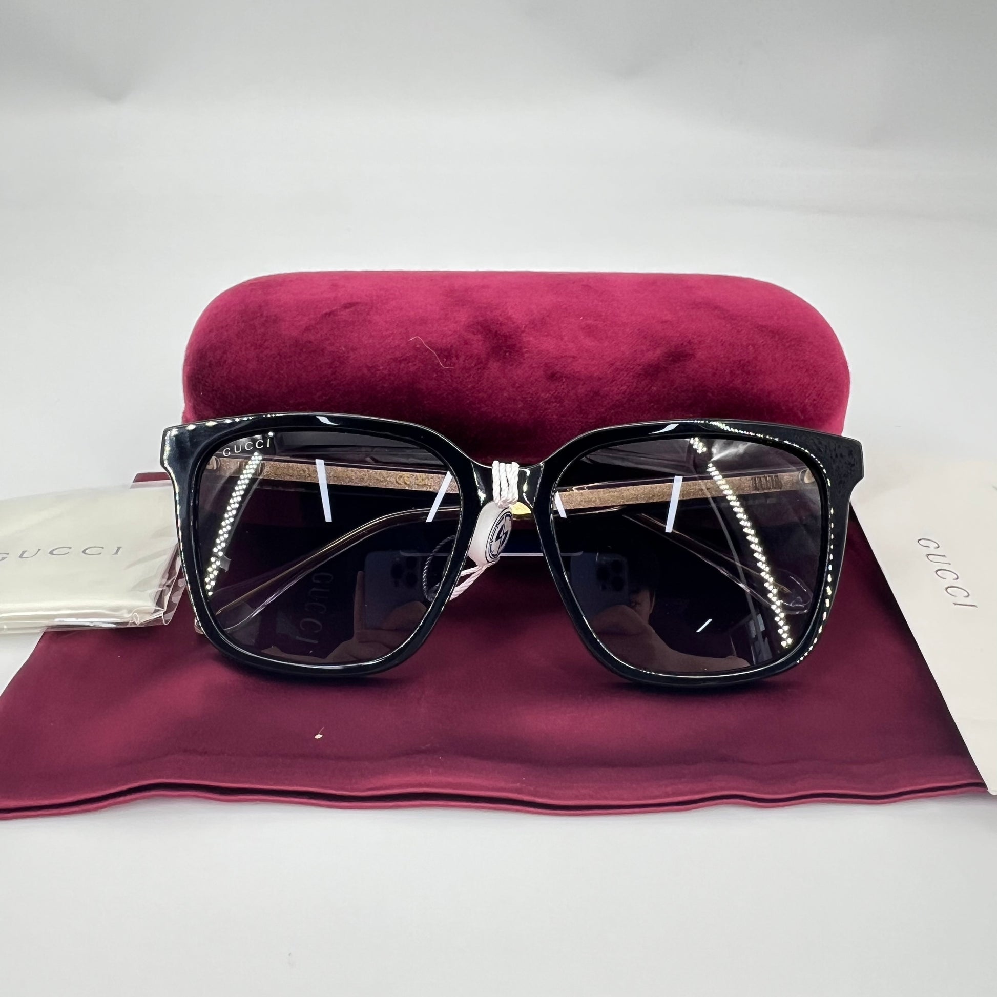 Street Collection Plate Frame Square Sunglasses Unisex -twins