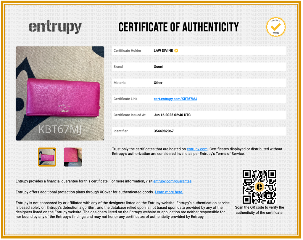 Fuchsia Leather Swing Continental Wallet