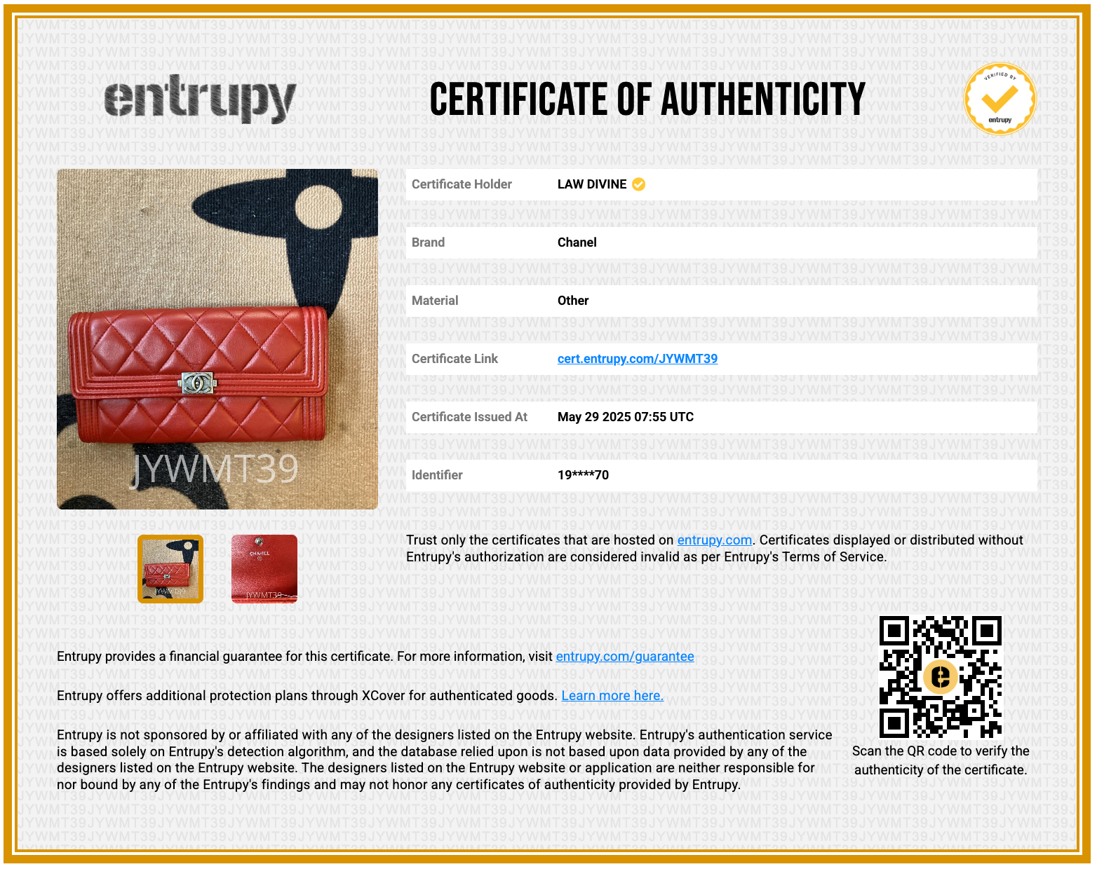 Boy Flap Wallet Quilted Caviar Long