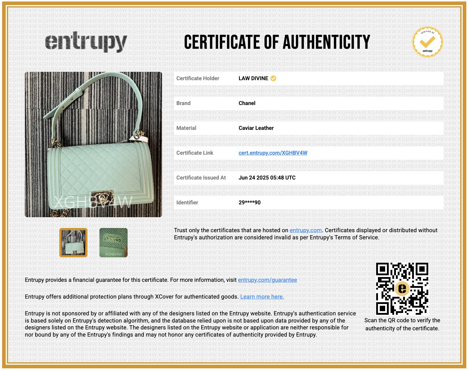 Boy Flap Bag Quilted Caviar Old Medium