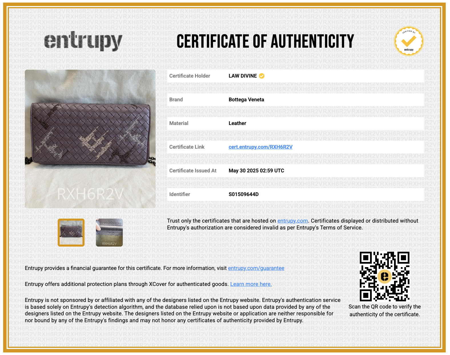 Intrecciato Embroidered Chain Wallet / Flap Bag