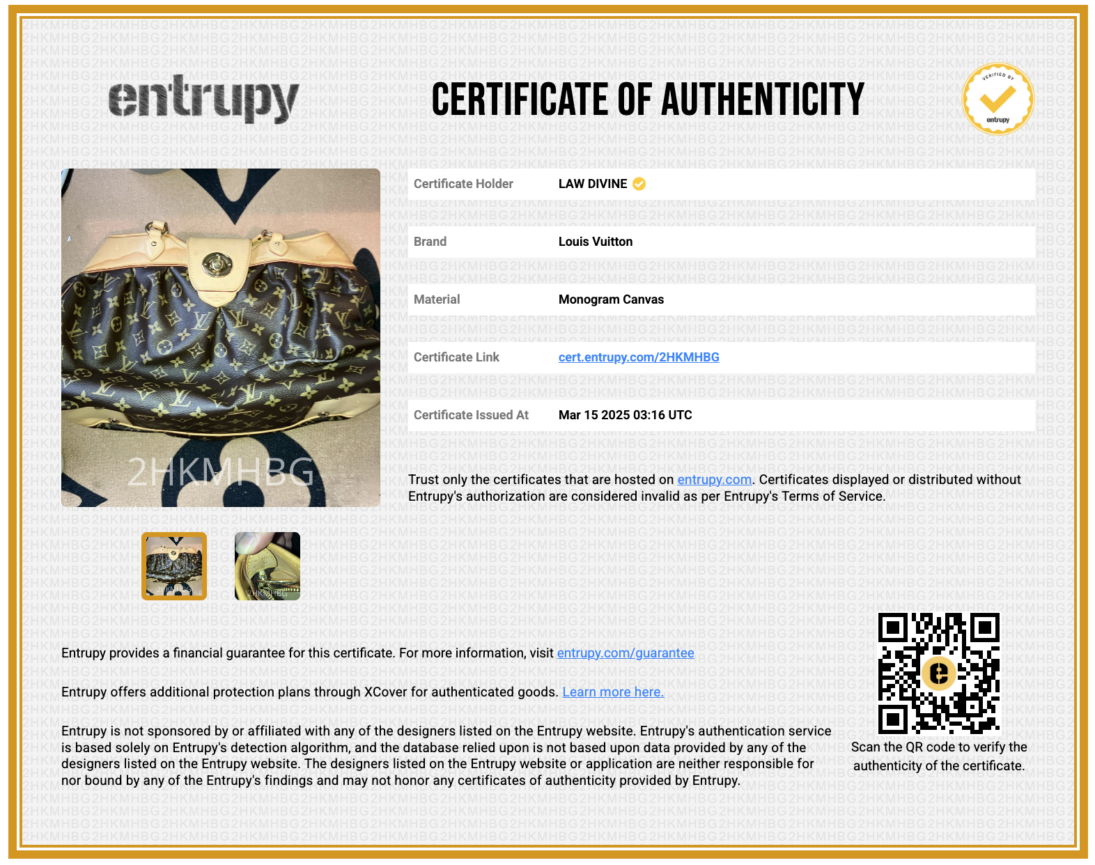 Boetie Handbag Monogram Canvas MM