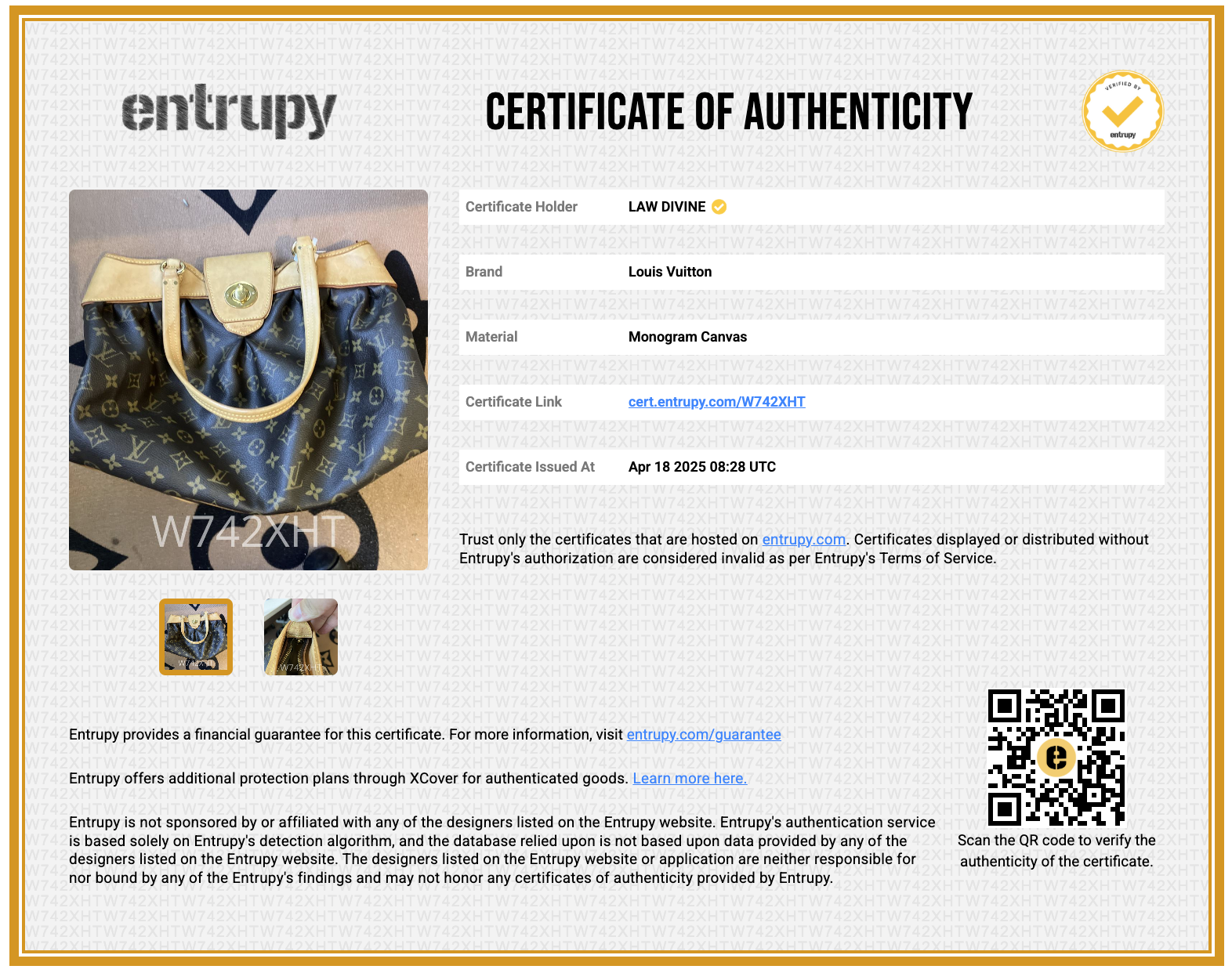 Boetie Handbag Monogram Canvas MM