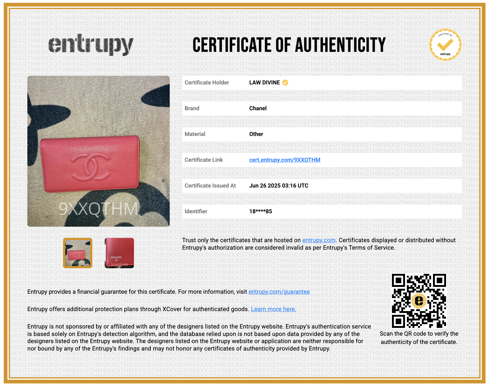 Caviar Timeless CC Yen Wallet