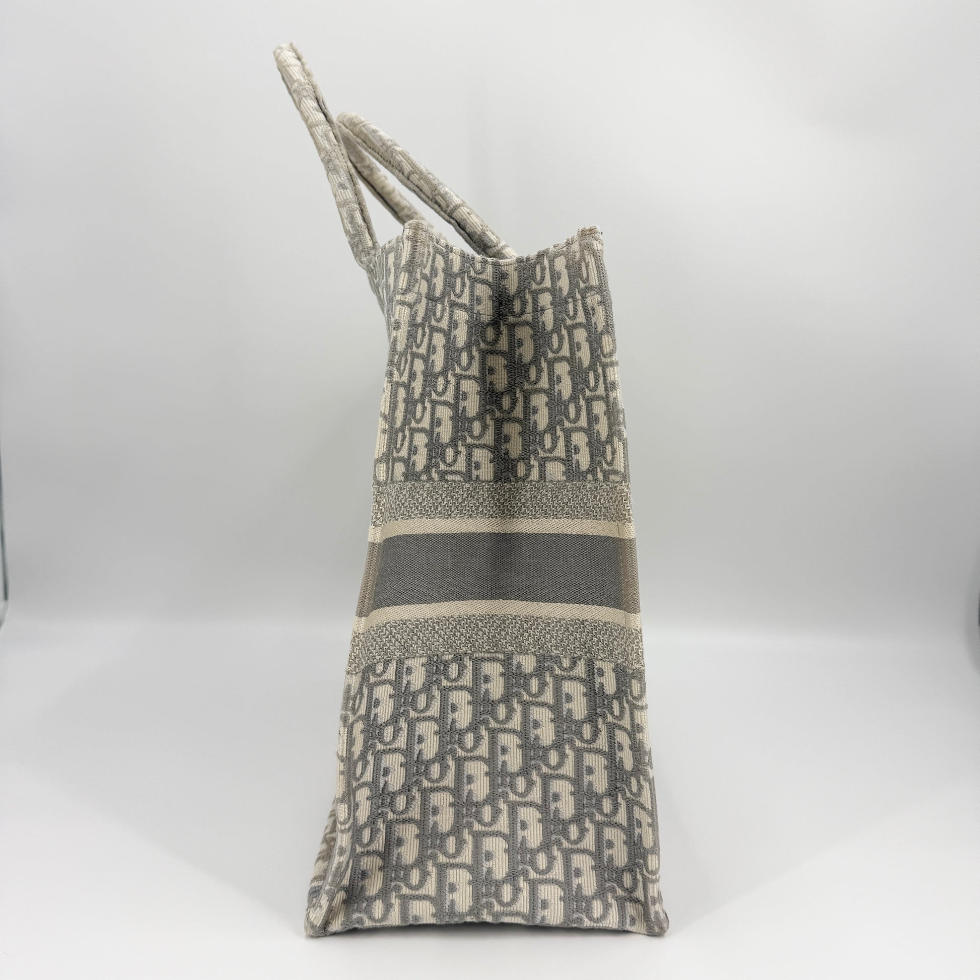 Oblique Large Book Tote Grey NJ