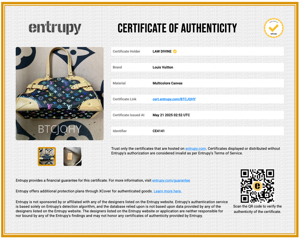 Claudia Handbag Monogram Multicolor