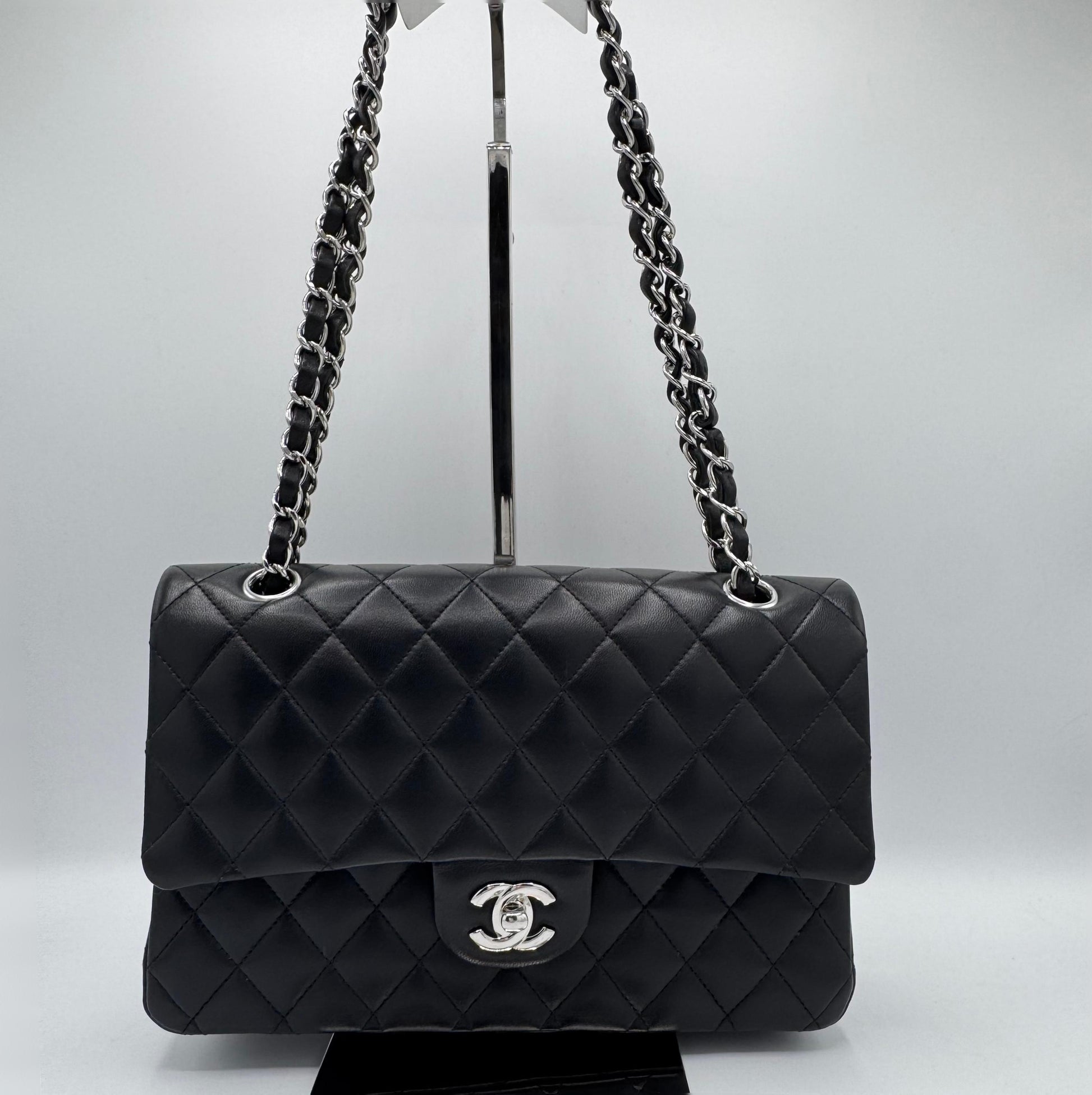 Classic Double Flap Bag Quilted Lambskin Medium