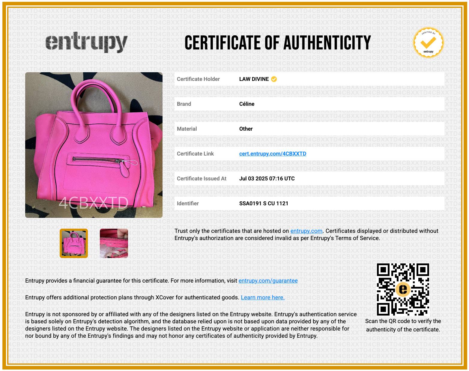Fluo Pink Mini Luggage Tote