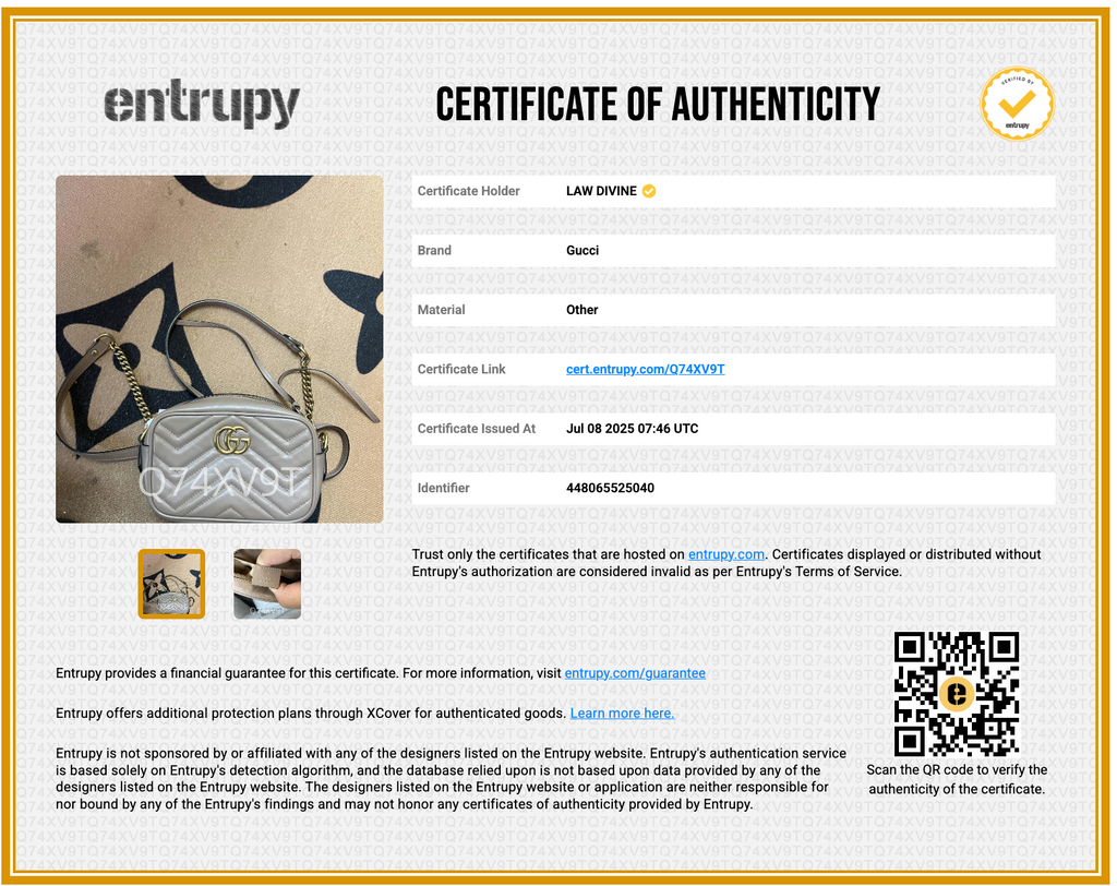 Calfskin Matelasse Mini GG Marmont Chain Shoulder Bag