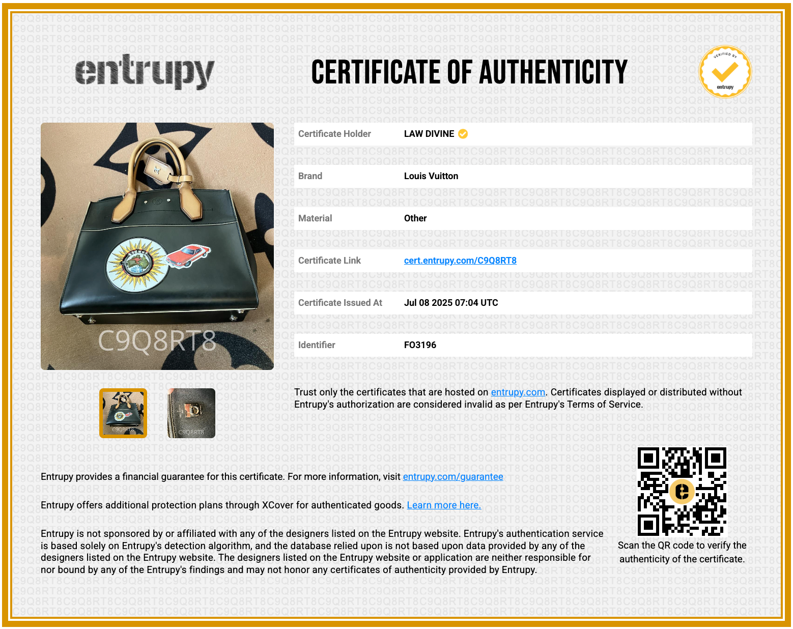 City Steamer MM Bag with Stickers