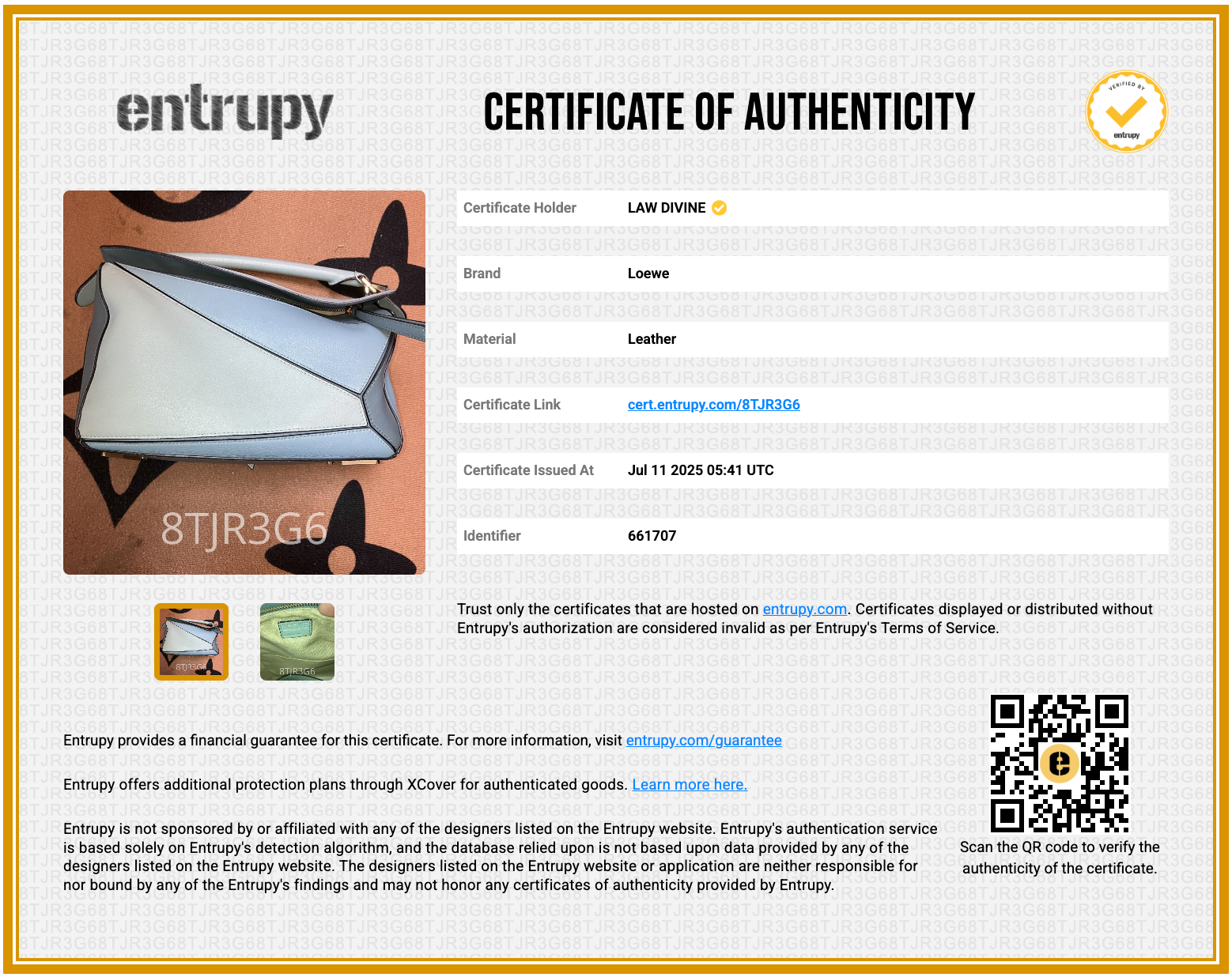 Calfskin Medium Puzzle Bag