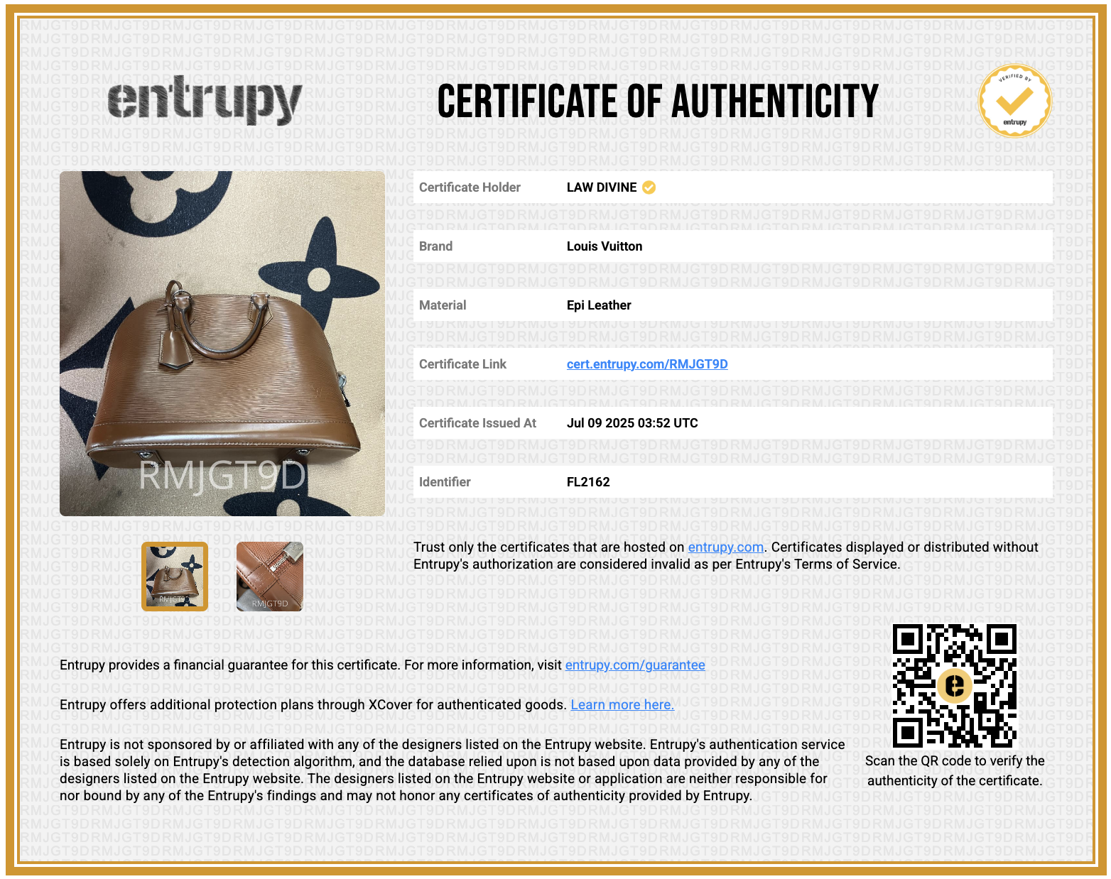 Louis Vuitton Canelle Epi Leather Alma PM Bag