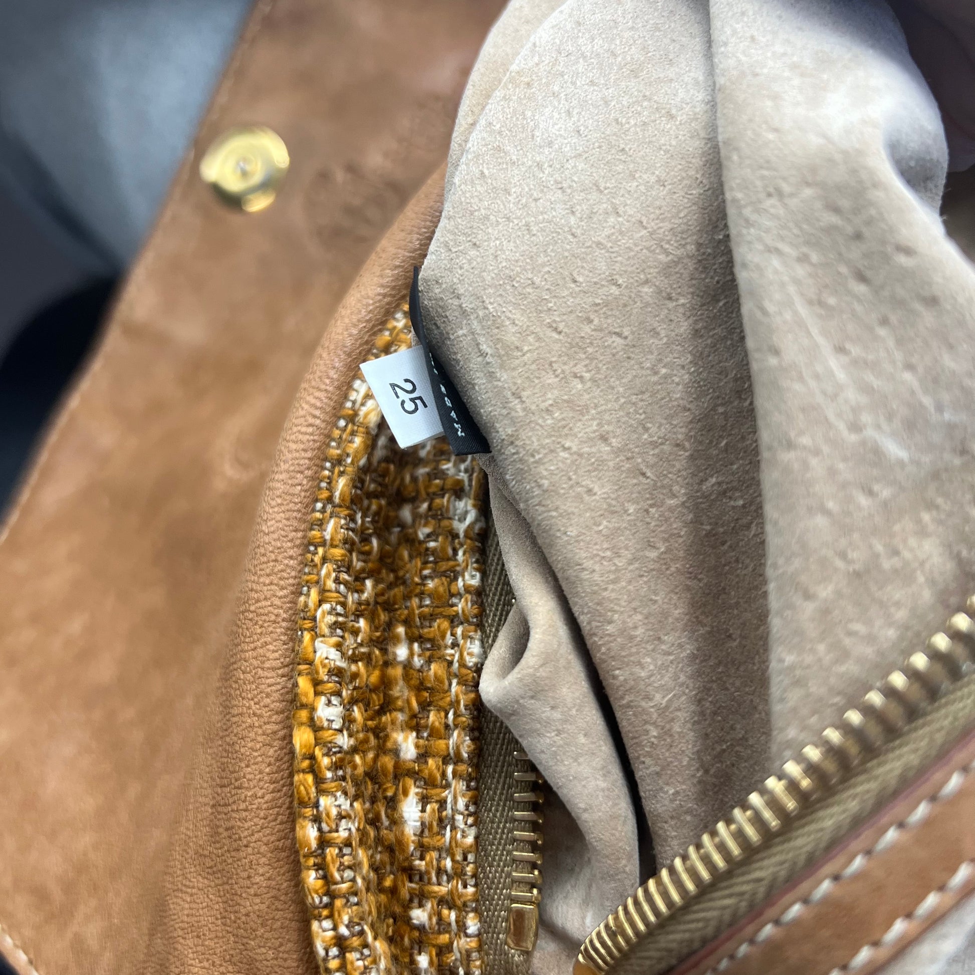 Tweed Chain Shoulder Bag twins